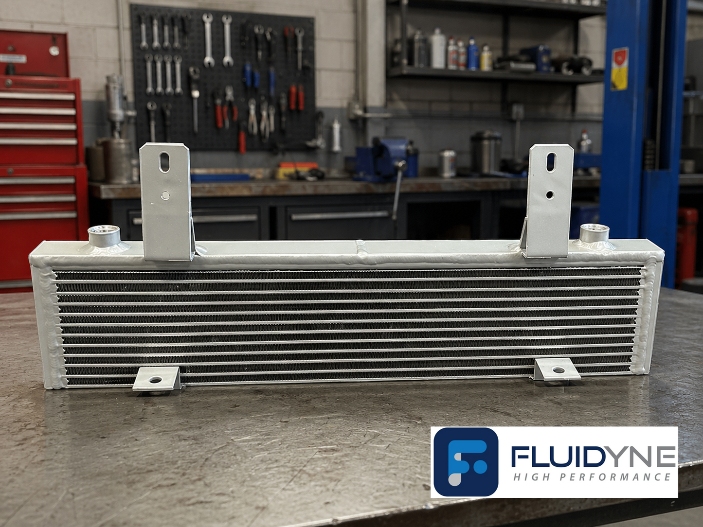 Fluidyne Transmission Cooler for 2011-2014 LML Duramax
