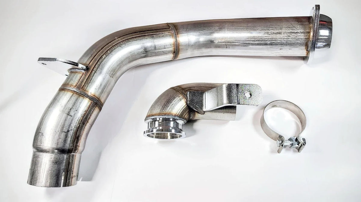 DieselR 4" 2020-2026 6.7 Power Stroke Downpipe