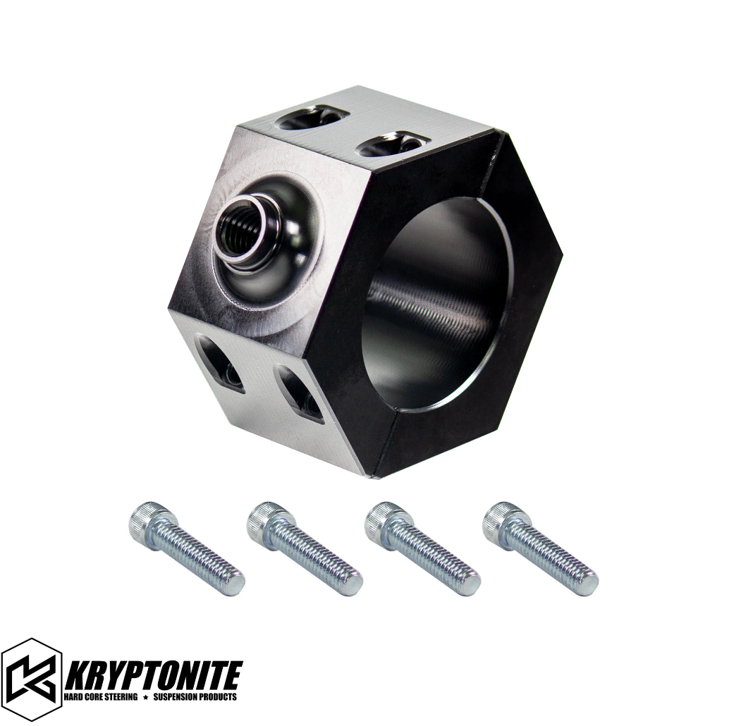 Kryptonite Ford Super Duty F250/F350 Death Grip Steering Stabilizer Adapter Kit 2008-2025 KRFSS02