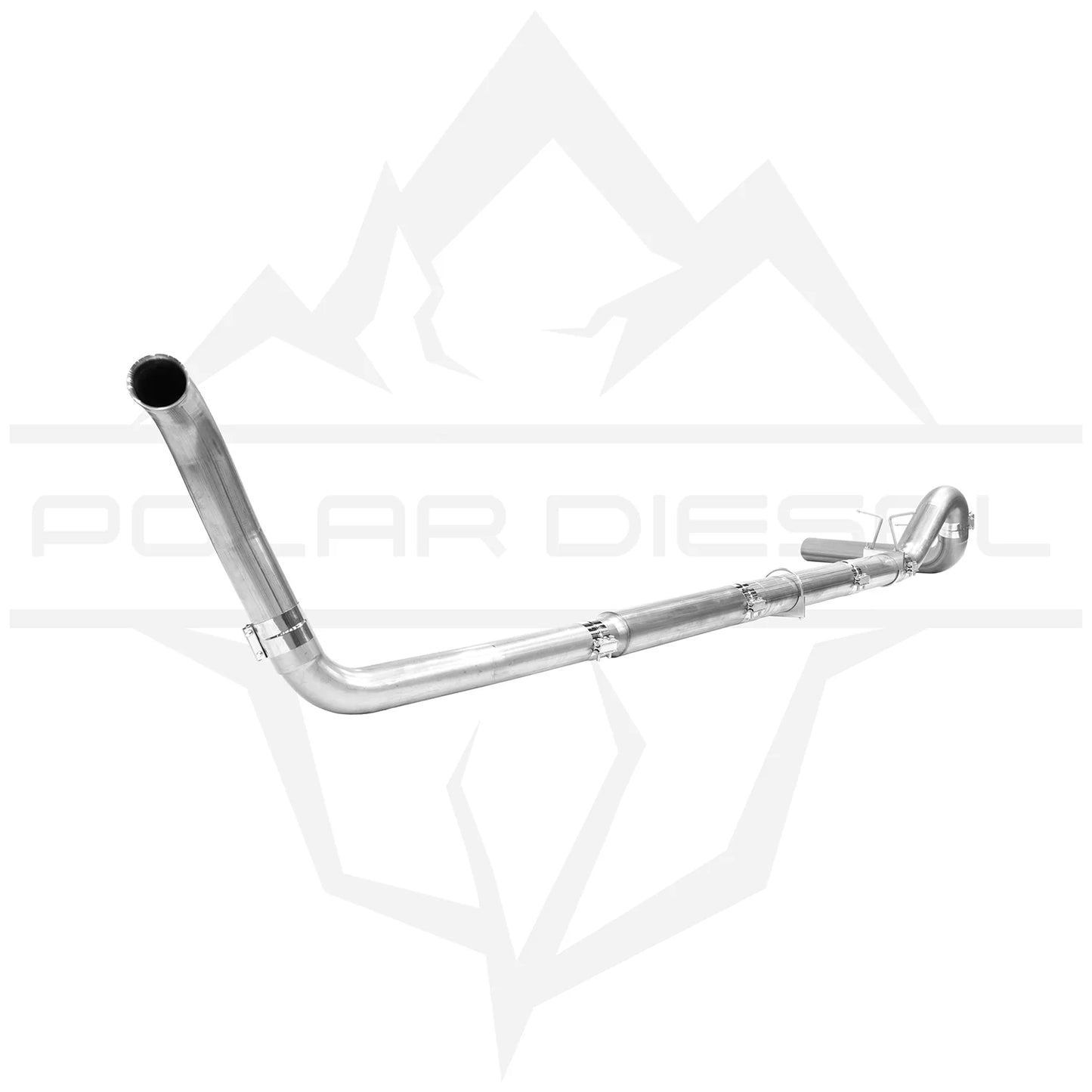 2003-2007 Ford Powerstroke 6.0L Polar Diesel Turbo-Back Stainless Steel Exhaust System