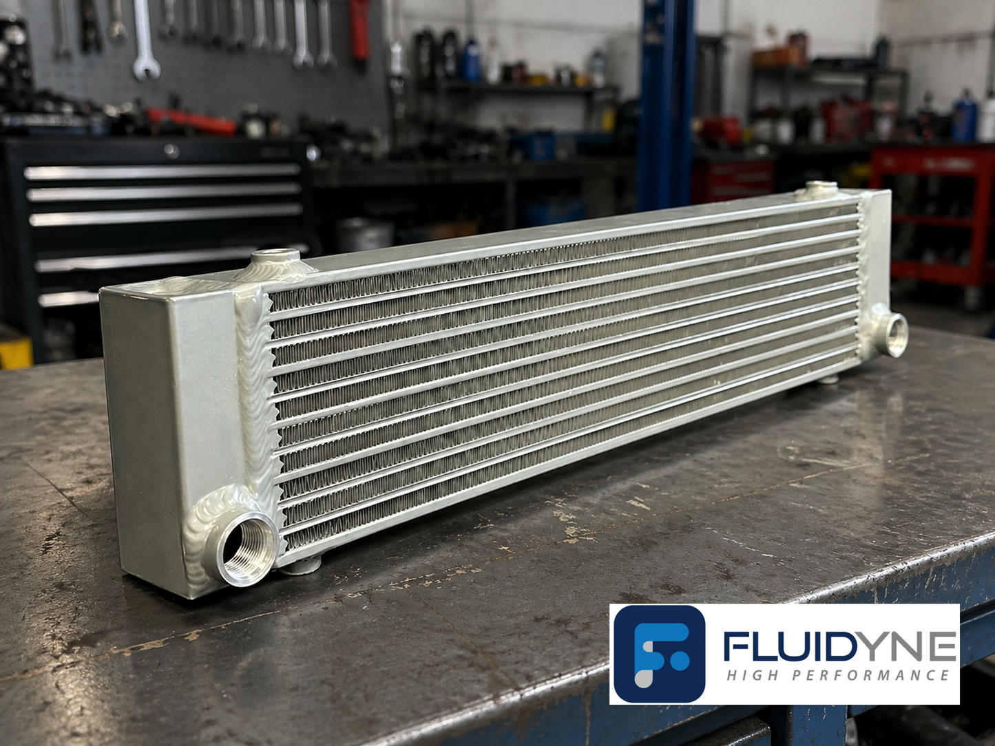 Fluidyne Transmission Cooler for 2006-2010 LBZ LMM Duramax