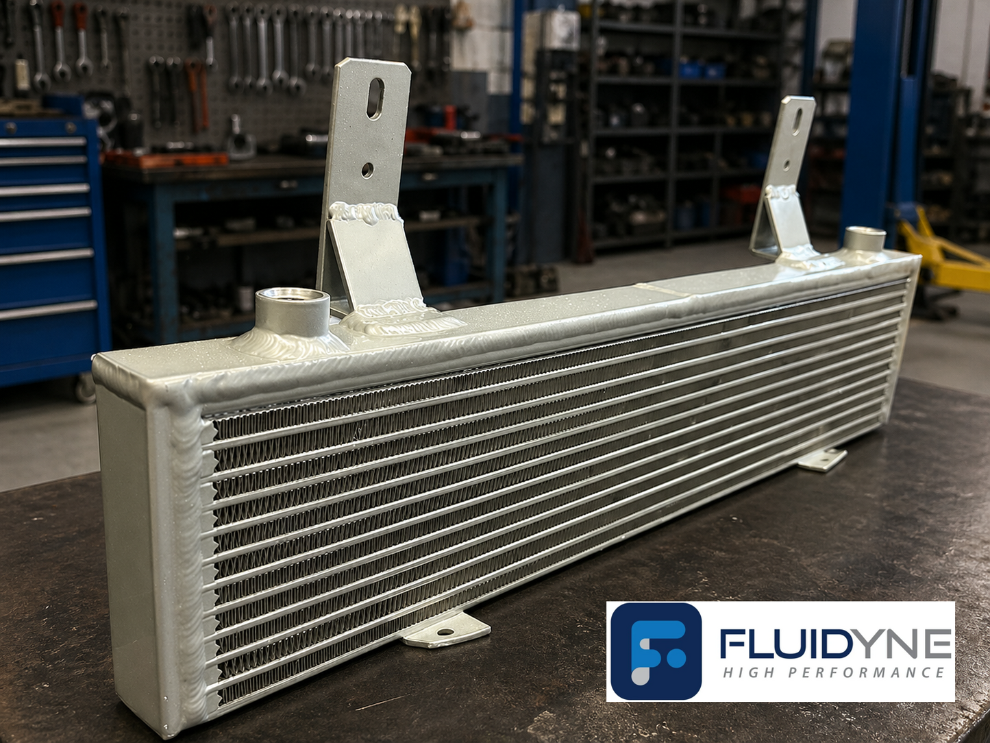 Fluidyne Transmission Cooler for 2011-2014 LML Duramax
