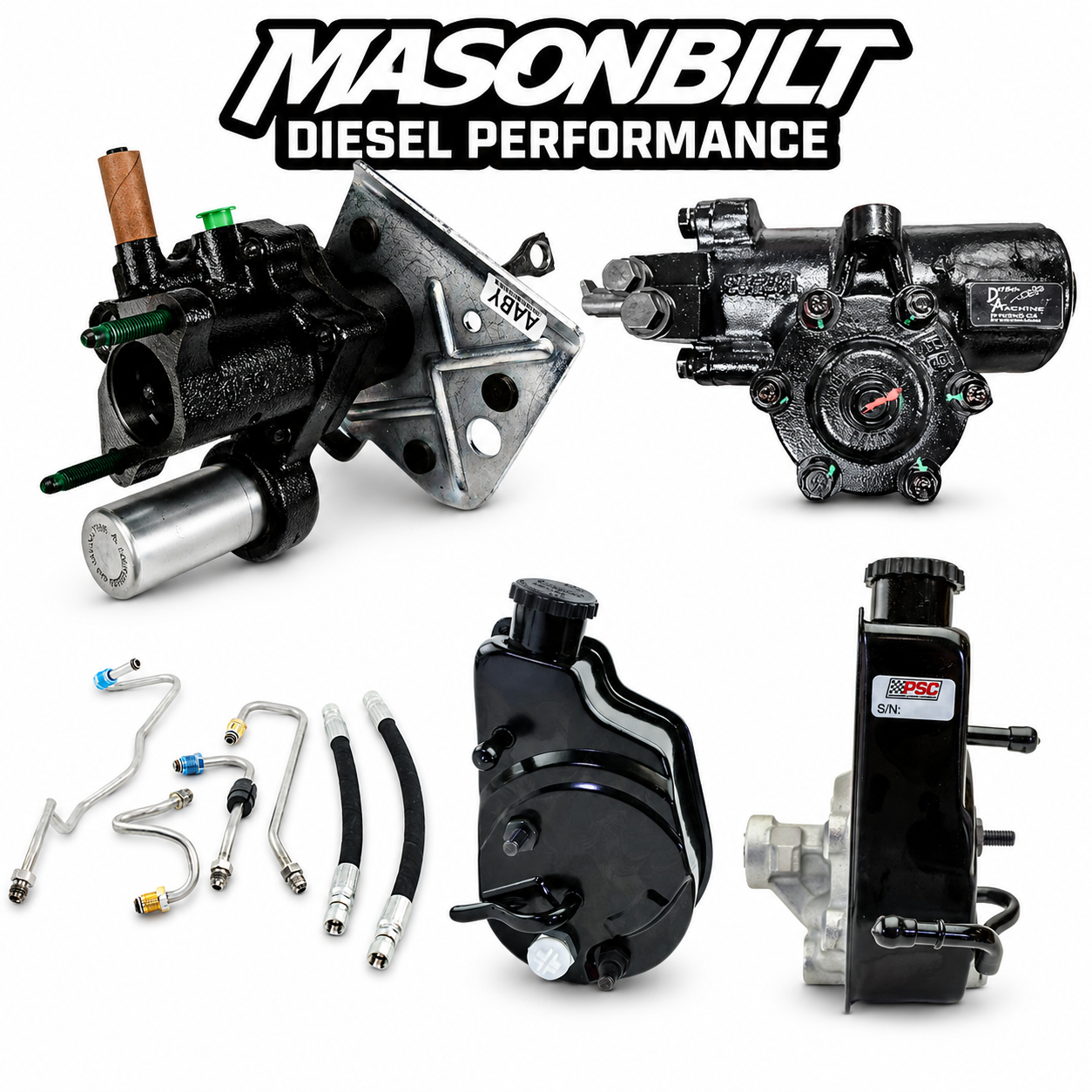 Masonbilt Performance Ultimate 01-10 Duramax Steering Upgrade Package