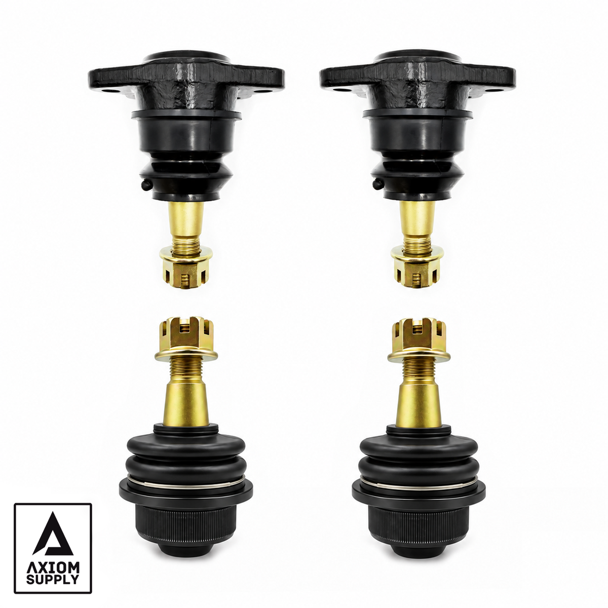 Axiom Supply Upper and Lower Ball Joint 4 Pack GM HD Truck 1500HD / 2500 / 3500 Silverado / Sierra 2001-2010