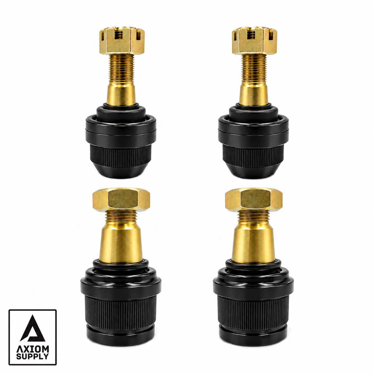 Axiom Supply Upper and Lower Ball Joint 4 Pack Ford Super Duty F250-F350 4WD 1992-2022