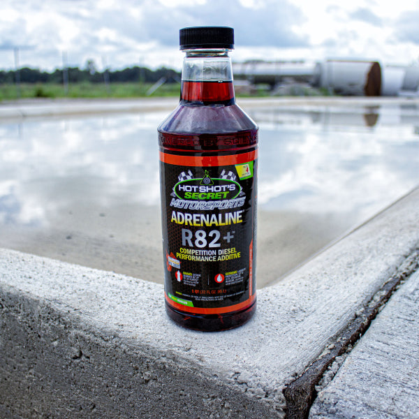Hot Shot's Secret Adrenaline® R82+ Diesel Racing Fuel Additive – 32oz