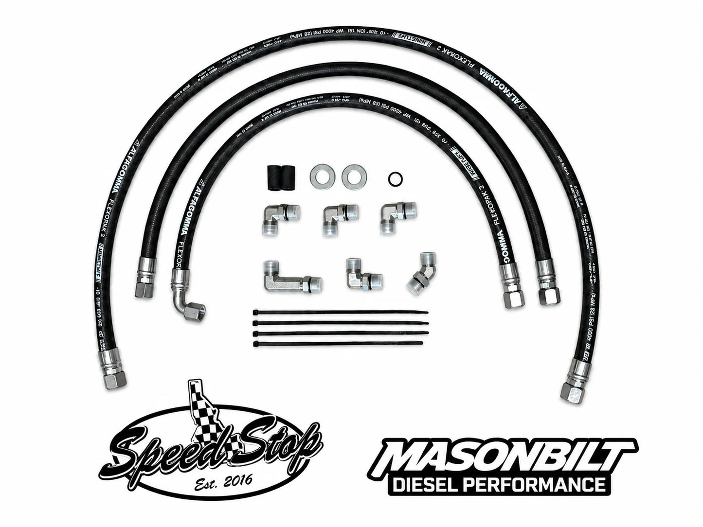 Duramax Transmission Cooler Line Kit 5/8" | Chevy Silverado & GMC Sierra 2001-2016