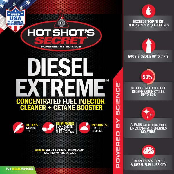 Hot Shot's Secret Diesel Extreme Fuel Additive- 1 QT