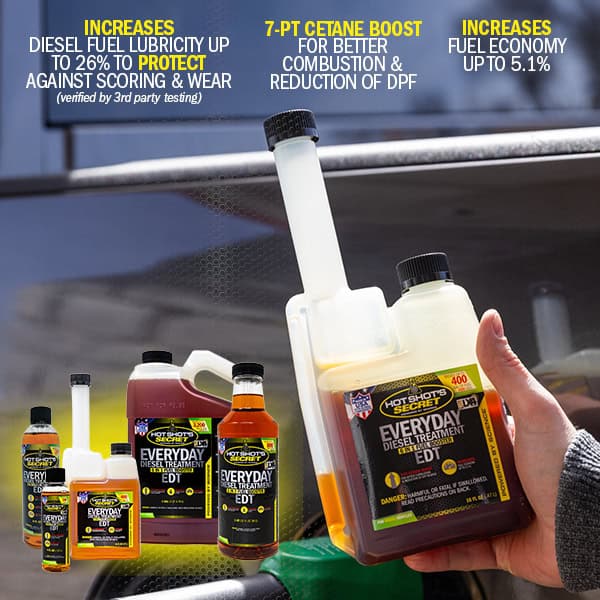 Hot Shot's EDT Every-Day Fuel Treatment 16oz Squeeze Bottle