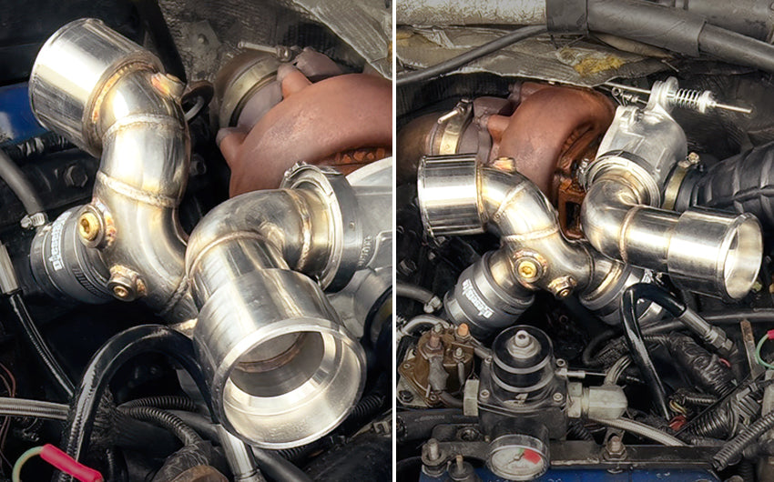 DieselSite 1994.5-1998 OBS & Early 99 7.3 Powerstroke Intake Manifold for Intercooler Addition