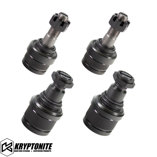 Kryptonite Upper and Lower Ball Joint Package For 1992-2022 Ford Super Duty F250/F350 9920BJPACK