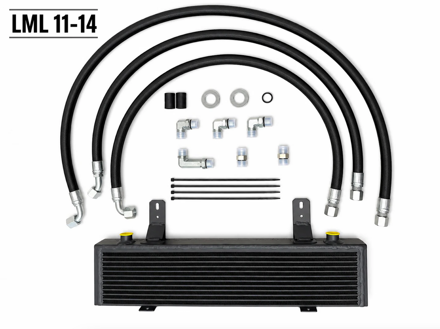 01-16 Duramax 5/8" Transmission Cooler Line Kit with Fluidyne Transmission Cooler Package
