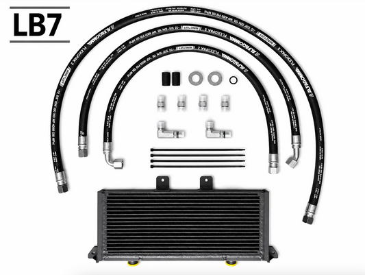 01-16 Duramax 5/8" Transmission Cooler Line Kit with Fluidyne Transmission Cooler Package