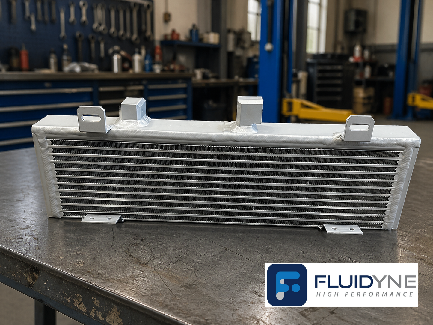 Fluidyne Transmission Cooler for 2015-2016 LML Duramax