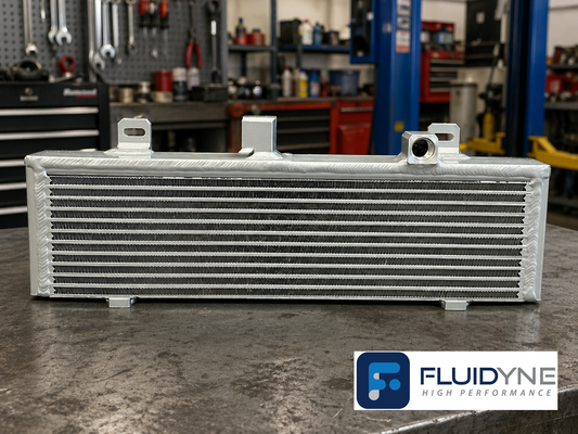 Fluidyne Transmission Cooler for 2015-2016 LML Duramax